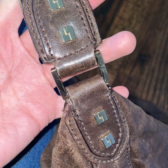 L.A.M.B. brown and pink bag - Picture 3 of 6